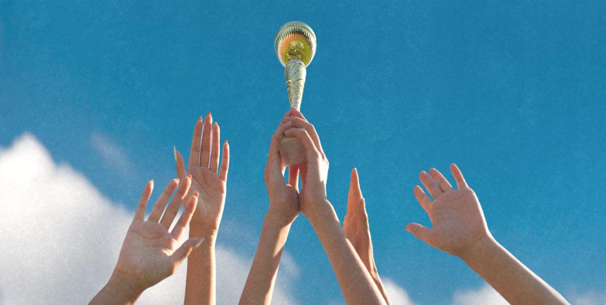 Olympiades sportives d'entreprise : épreuve de tir à la corde entre équipes