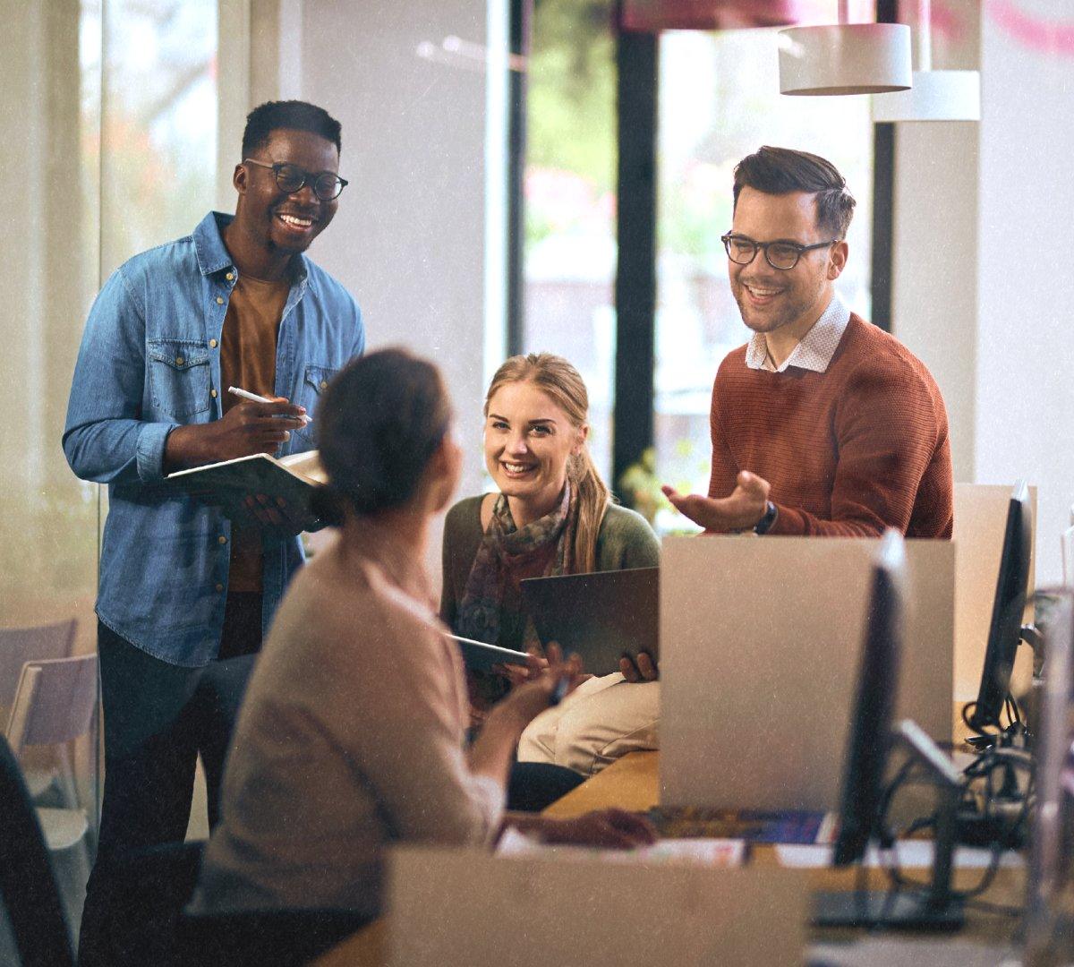 Atelier QVCT : échange entre collaborateurs et intervenant Moov'On